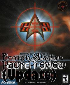 Box art for Proton Mission Pack Preview (Update)