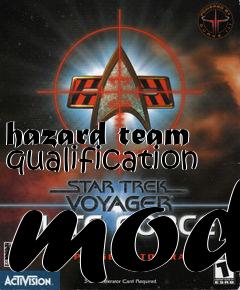 Box art for hazard team qualification mod