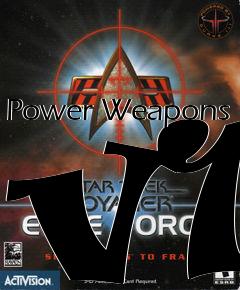 Box art for Power Weapons v1