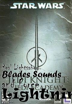 Box art for Real Lightsaber Blades Sounds and Force Lightning