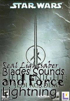 Box art for Real Lightsaber Blades Sounds and Force Lightning