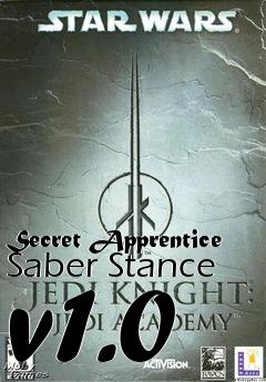 Box art for Secret Apprentice Saber Stance v1.0