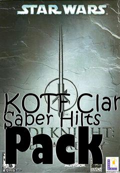 Box art for KOTF Clan Saber Hilts Pack