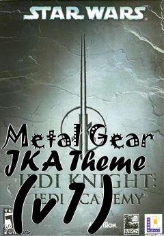 Box art for Metal Gear JKA Theme (v1)