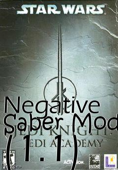 Box art for Negative Saber Mod (1.1)