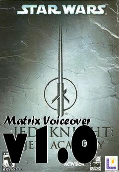 Box art for Matrix Voiceover v1.0
