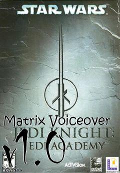 Box art for Matrix Voiceover v1.0