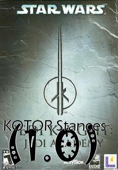 Box art for KOTOR Stances (1.0)