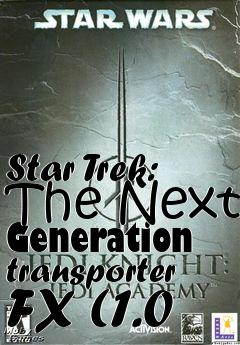 Box art for Star Trek: The Next Generation transporter FX (1.0