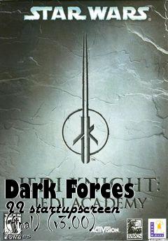 Box art for Dark Forces II startupscreen (final) (v3.00)
