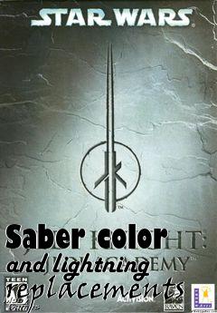 Box art for Saber color and lightning replacements