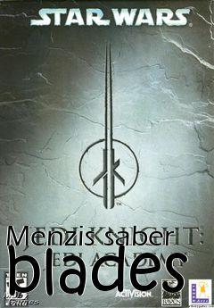 Box art for Menzis saber blades