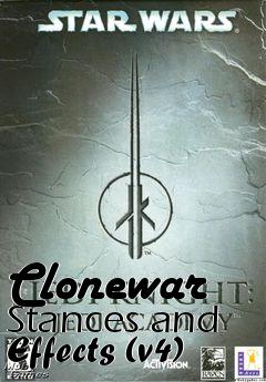 Box art for Clonewar Stances and Effects (v4)