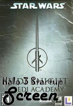 Box art for Halo 3 Startup Screen