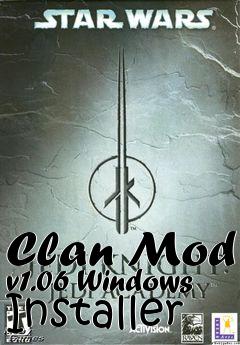 Box art for Clan Mod v1.06 Windows Installer