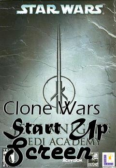 Box art for Clone Wars Start Up Screen