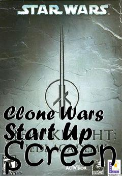 Box art for Clone Wars Start Up Screen