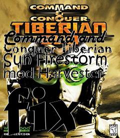 Box art for Command and Conquer Tiberian Sun Firestorm mod Harvester fix