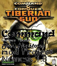 Box art for Command and Conquer Tiberian Sun Firestorm mod Project Nemesis 1.8