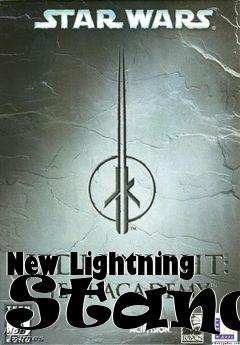 Box art for New Lightning Stance