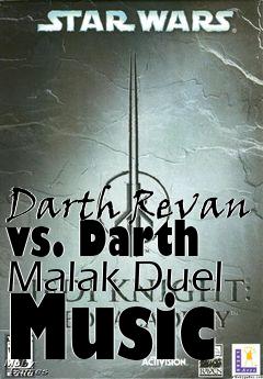 Box art for Darth Revan vs. Darth Malak Duel Music