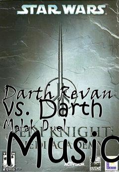 Box art for Darth Revan vs. Darth Malak Duel Music