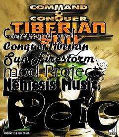 Box art for Command and Conquer Tiberian Sun Firestorm mod Project Nemesis Music Pack