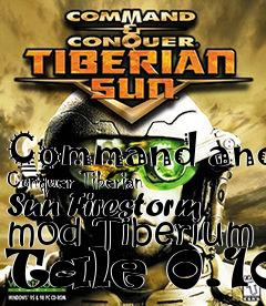 Box art for Command and Conquer Tiberian Sun Firestorm mod Tiberium Tale 0.10