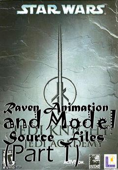 Box art for Raven Animation and Model Source Files (Part 1)