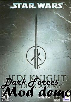 Box art for Dark Forces Mod demo