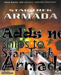 Box art for Adds new ships to Star Trek Armada