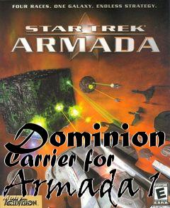 Box art for Dominion Carrier for Armada 1