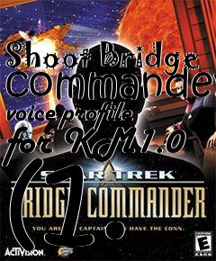 Box art for Shoot Bridge commander voice profile for KM1.0 (1.