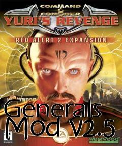 Box art for Generals Mod v2.5