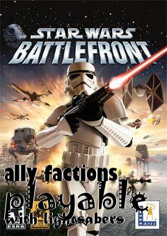 Box art for ally factions playable with lightsabers