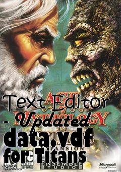 Box art for Text Editor - Updated data.vdf for Titans