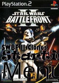 Box art for SWBF II Clones Starting Menu