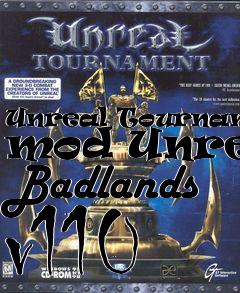 Box art for Unreal Tournament mod Unreal Badlands v110