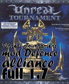 Box art for Unreal Tournament mod Defence alliance full 1.7