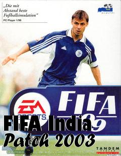 Box art for FIFA India Patch 2003