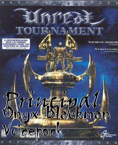 Box art for Principal Onyx  Blackman Voicepack
