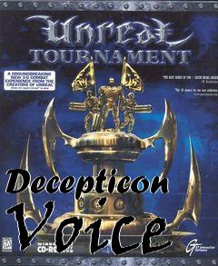 Box art for Decepticon Voice