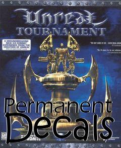 Box art for Permanent Decals