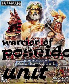 Box art for warrior of poseidon unit