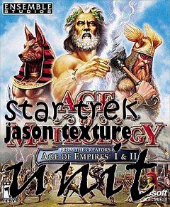 Box art for star trek jason texture unit