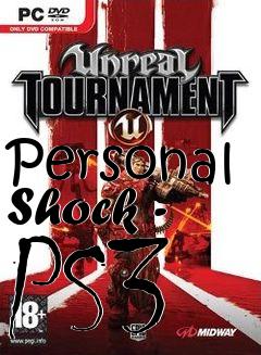 Box art for Personal Shock -  PS3