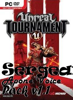 Box art for Sergeant Apone Voice Pack v1.1