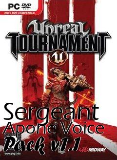 Box art for Sergeant Apone Voice Pack v1.1