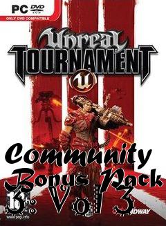 Box art for Community Bonus Pack 3: Vol 3