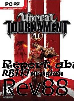 Box art for Report abuse RBTTInvasion Rev88